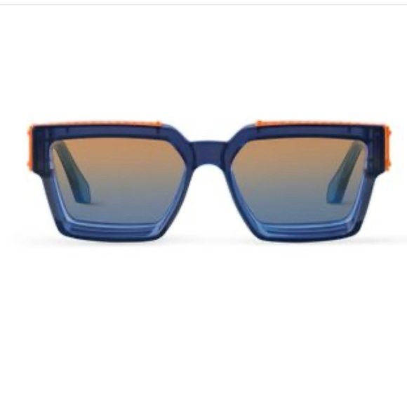 Louis Vuitton Blue and Orange Men's Glasses - Picture 1 of 4